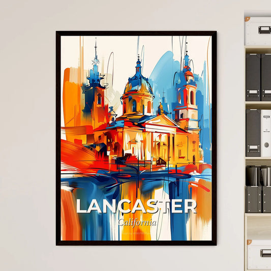 Vibrant Lancaster, California Art Print