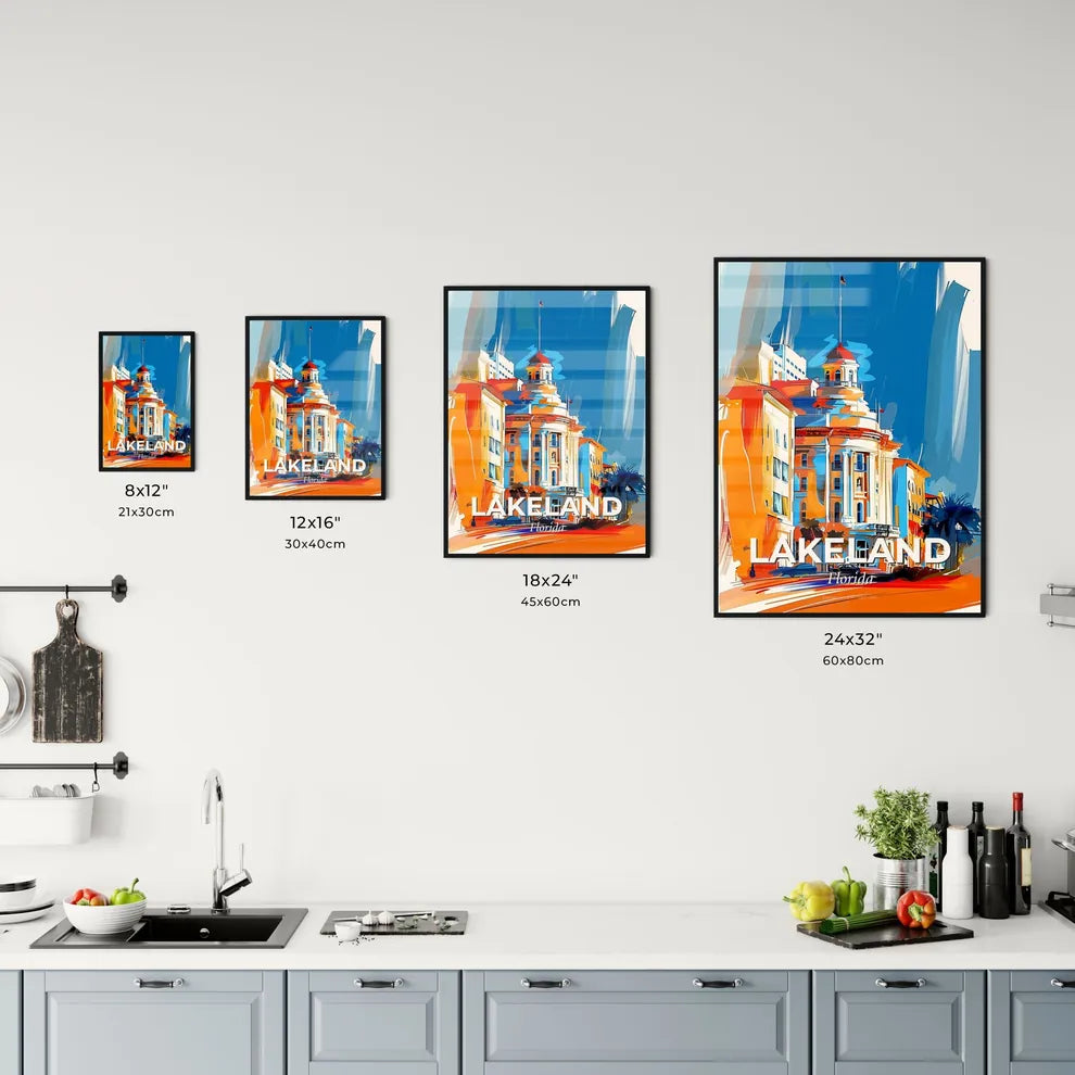 Vibrant Lakeland, Florida Kitchen Art