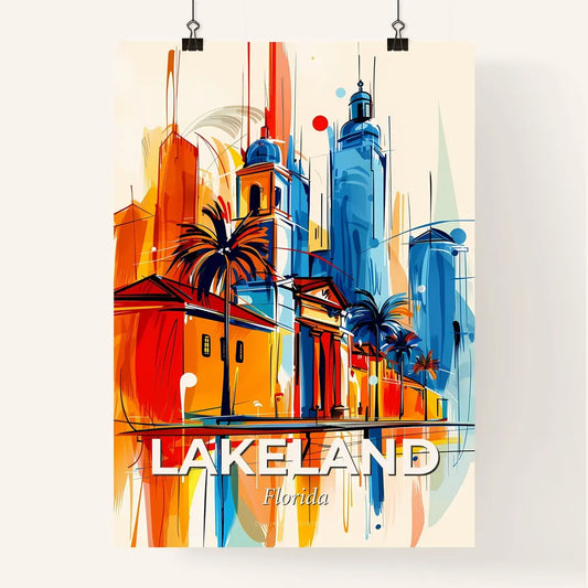 Vibrant Lakeland, Florida Poster