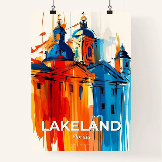 Vibrant Lakeland, Florida Poster