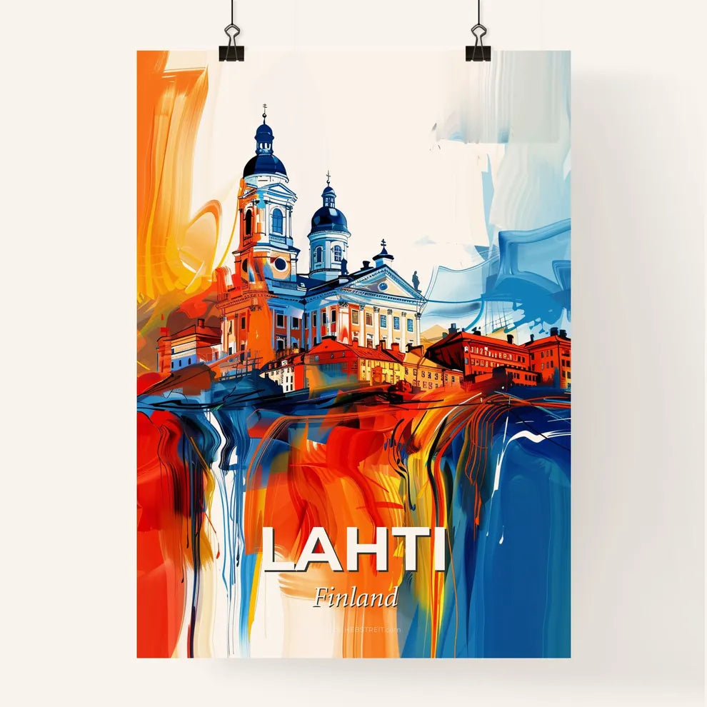 Vibrant Lahti, Finland Poster