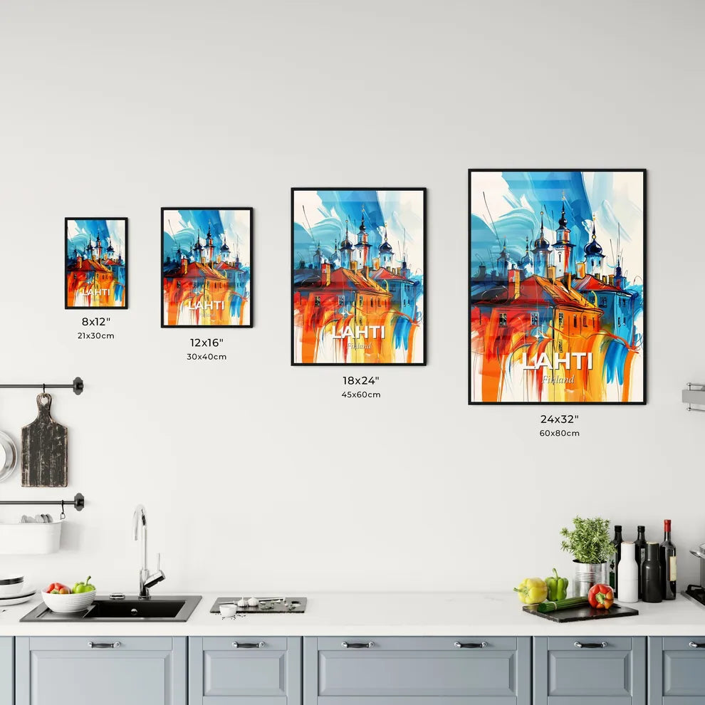 Vibrant Lahti, Finland Kitchen Art