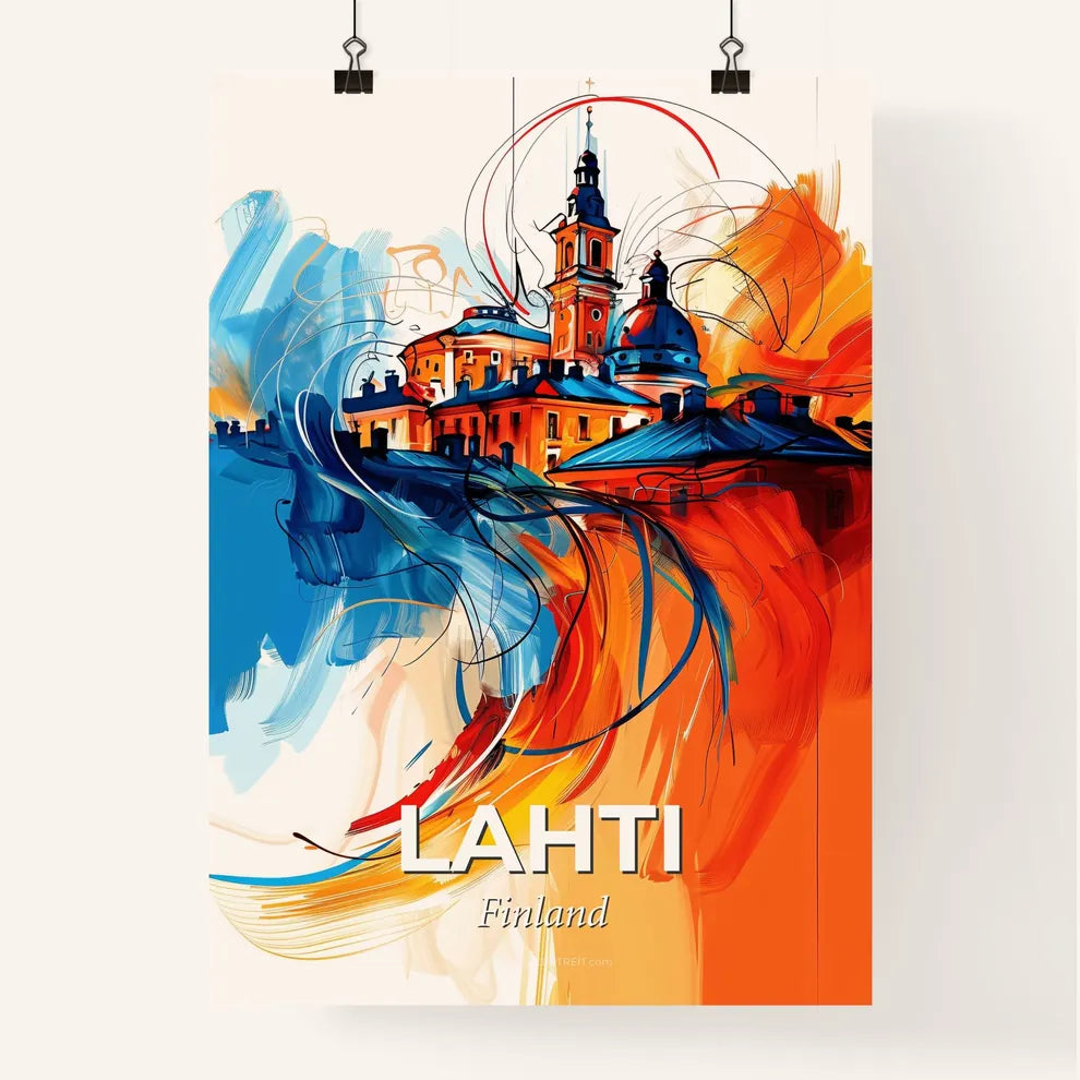 Vibrant Lahti, Finland Poster