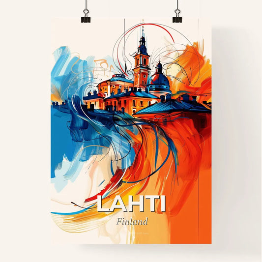 Vibrant Lahti, Finland Poster