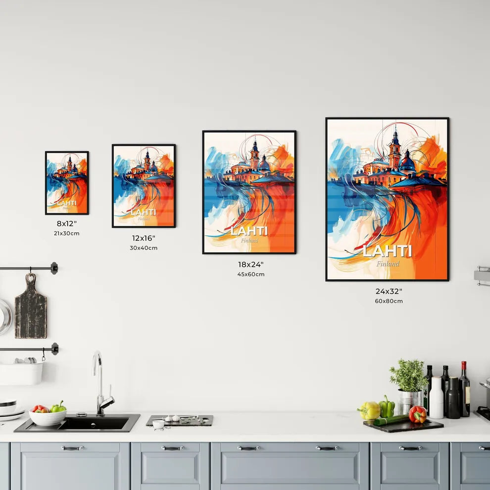 Vibrant Lahti, Finland Kitchen Art