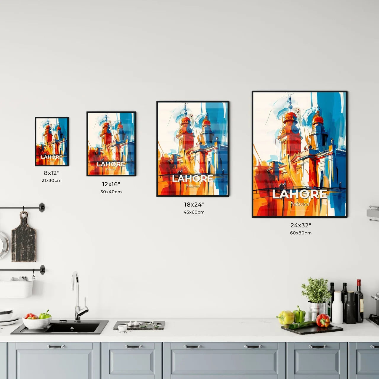 Vibrant Lahore, Pakistan Kitchen Art