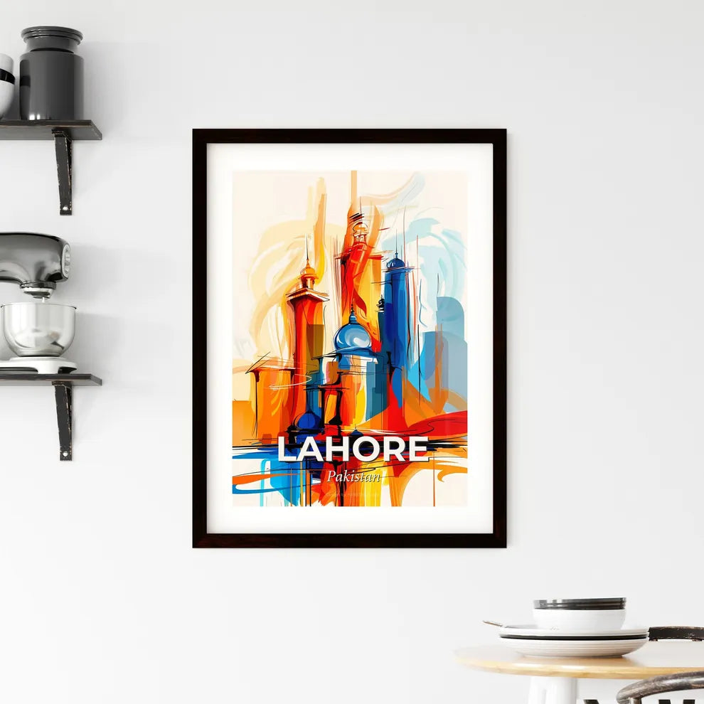 Vibrant Lahore, Pakistan Framed Print