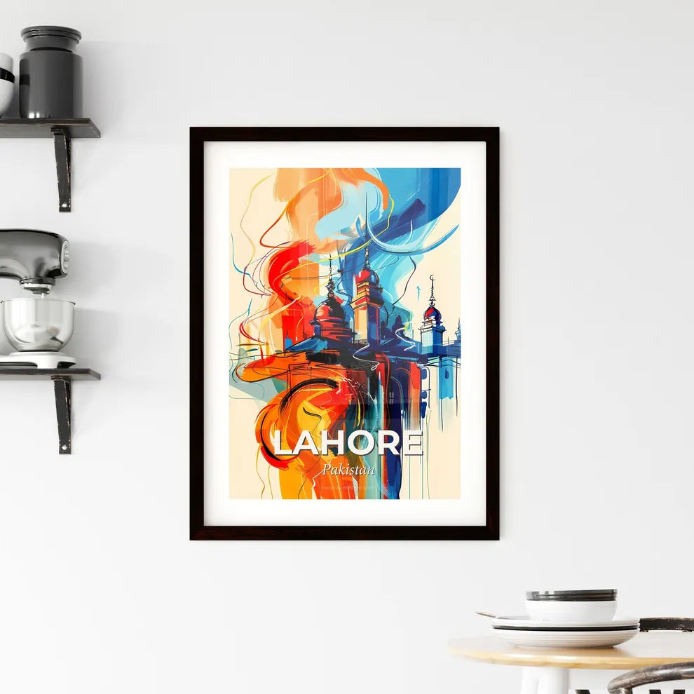 Vibrant Lahore, Pakistan Framed Print