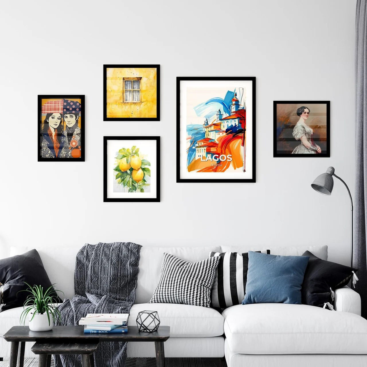 Vibrant Lagos, Nigeria Wall Art Collection