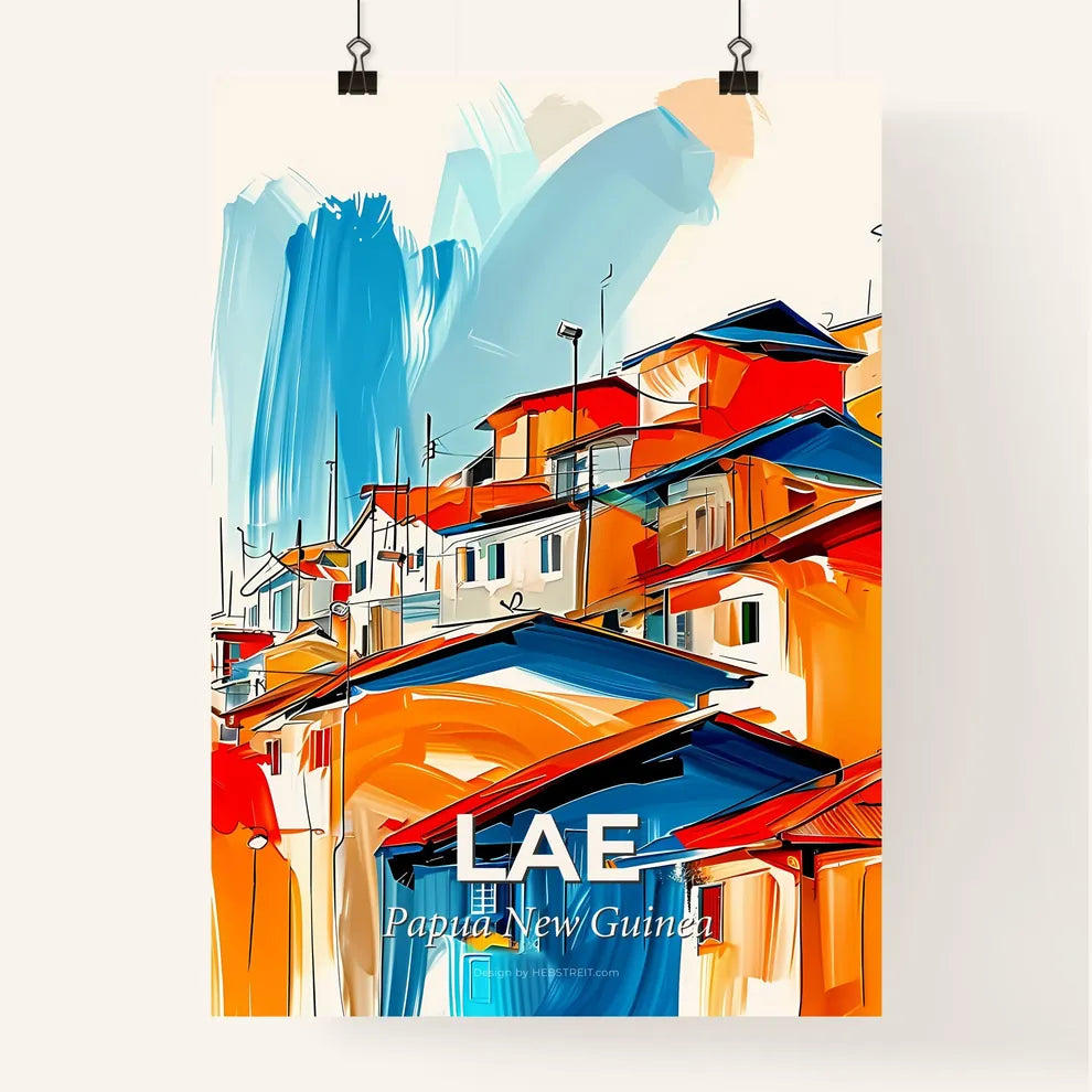 Vibrant Lae, Papua New Guinea Poster