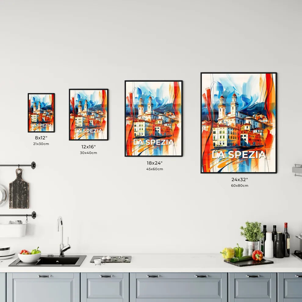 Vibrant La Spezia, Italy Kitchen Art