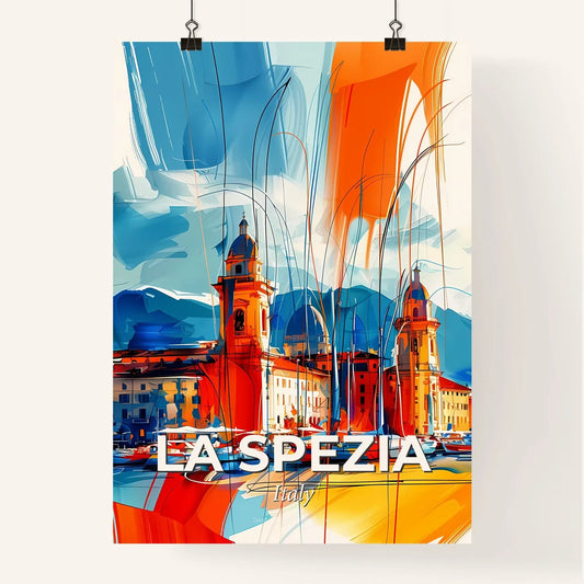 Vibrant La Spezia, Italy Poster