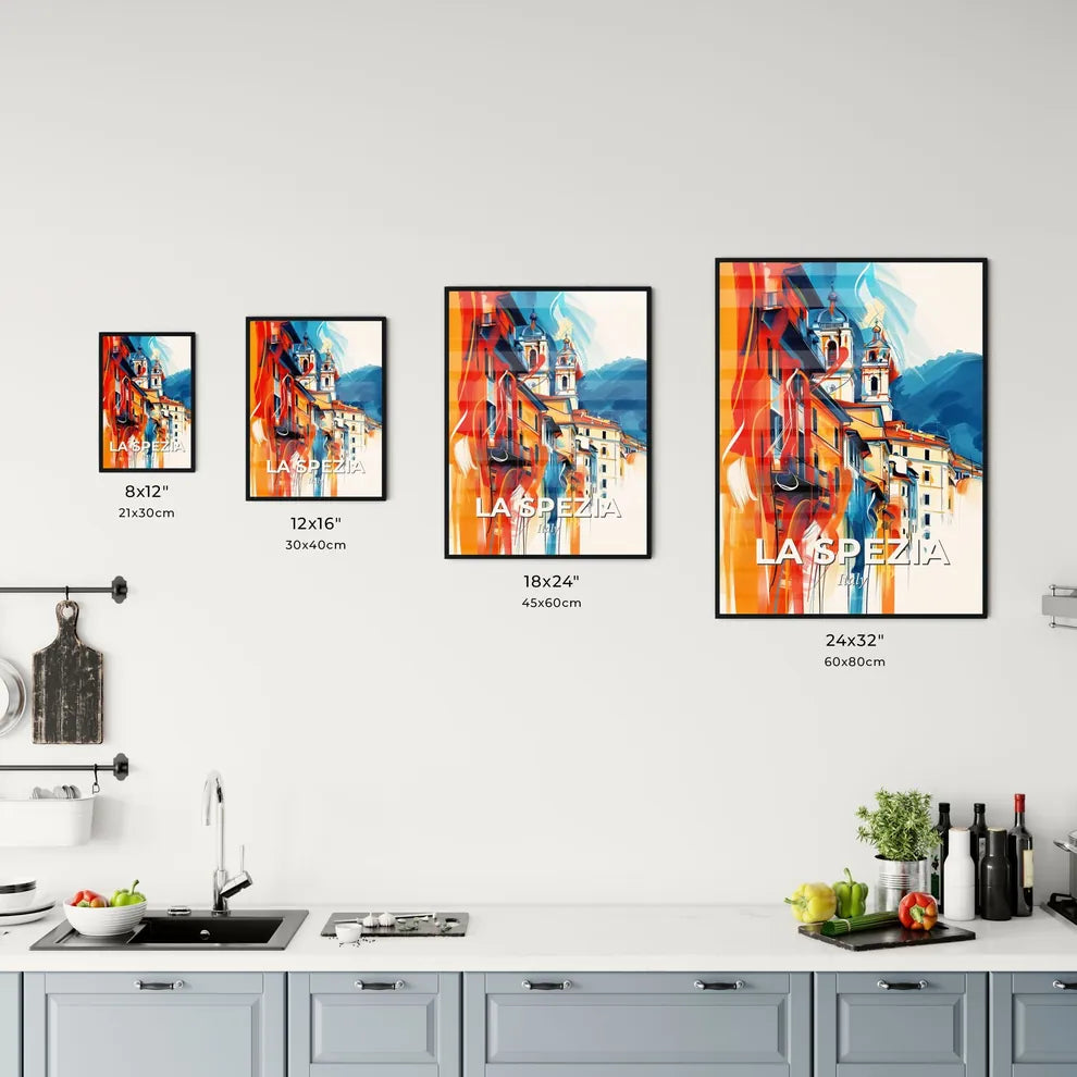 Vibrant La Spezia, Italy Kitchen Art