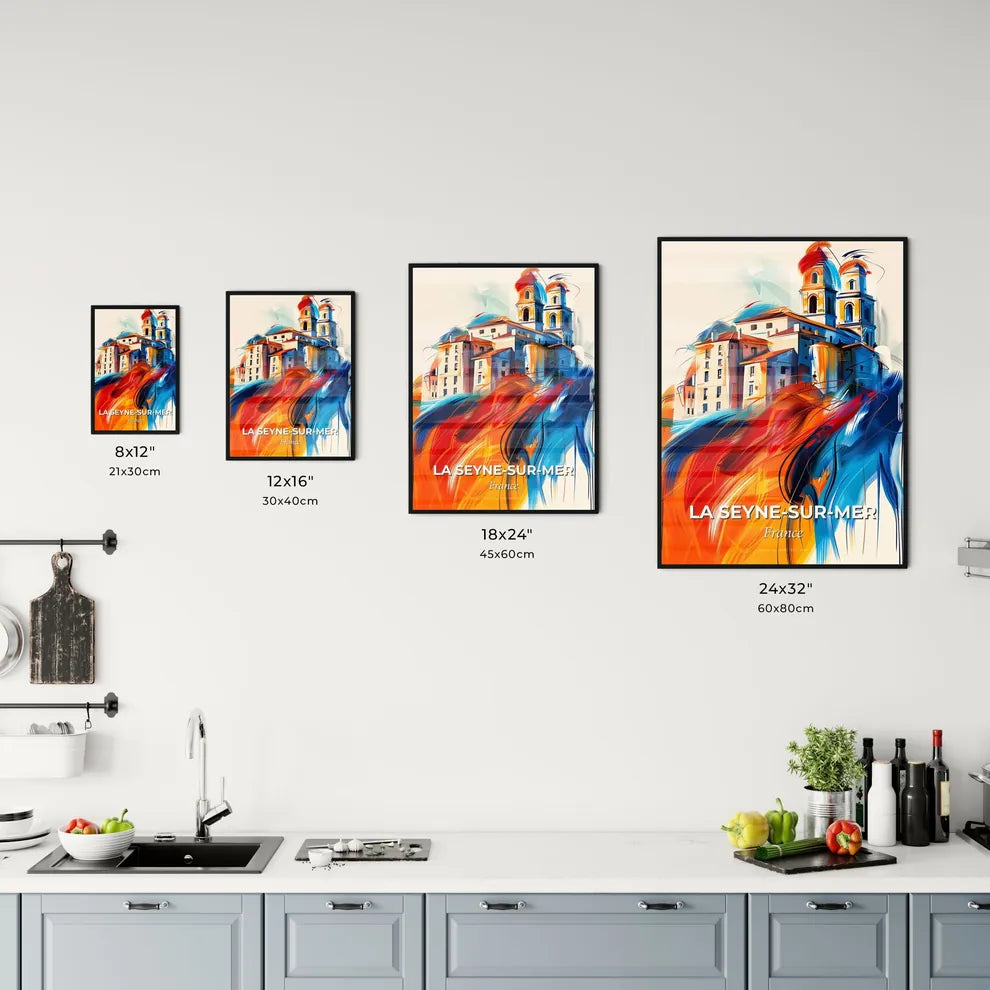 Vibrant La Seyn Kitchen Art