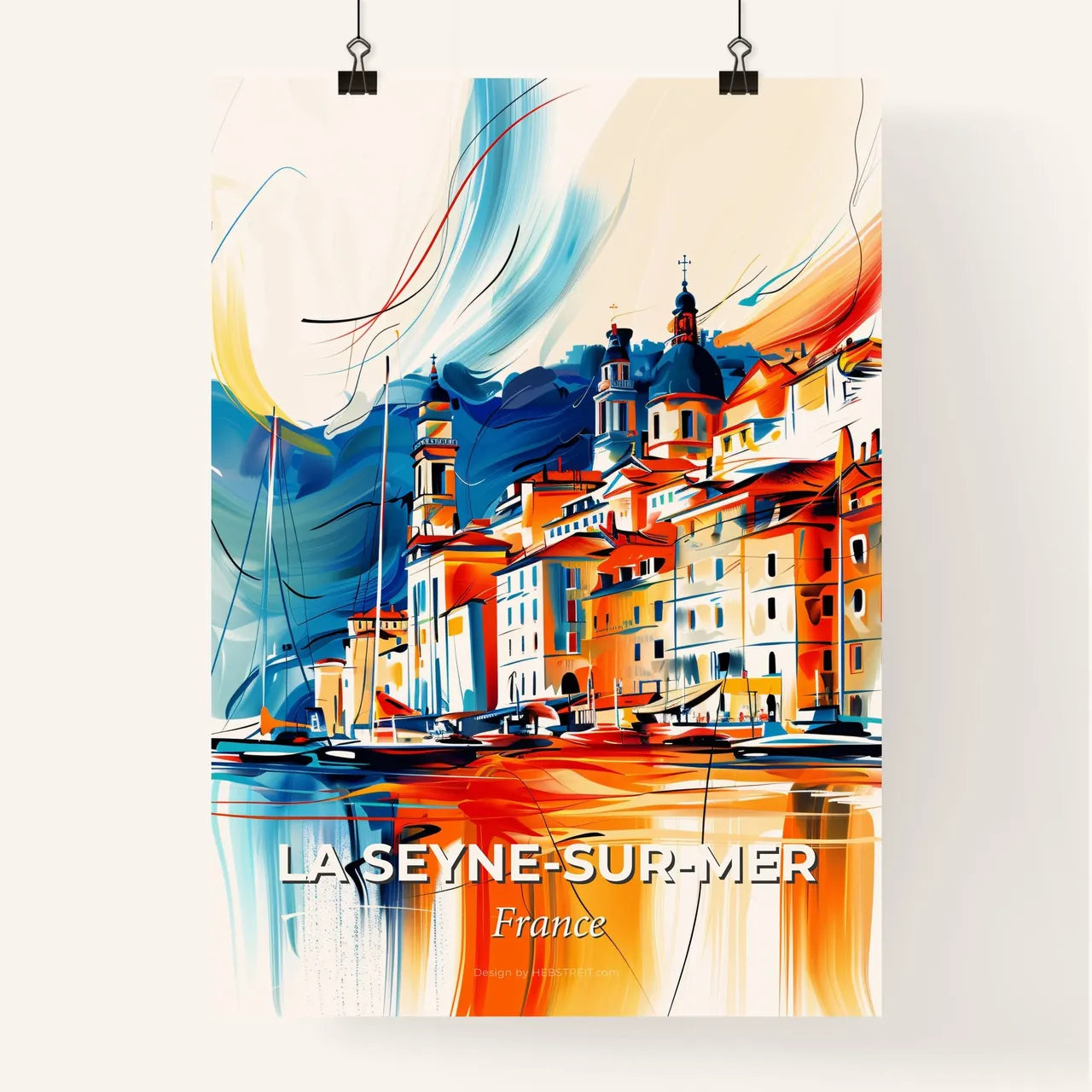 Vibrant La Seyn Poster