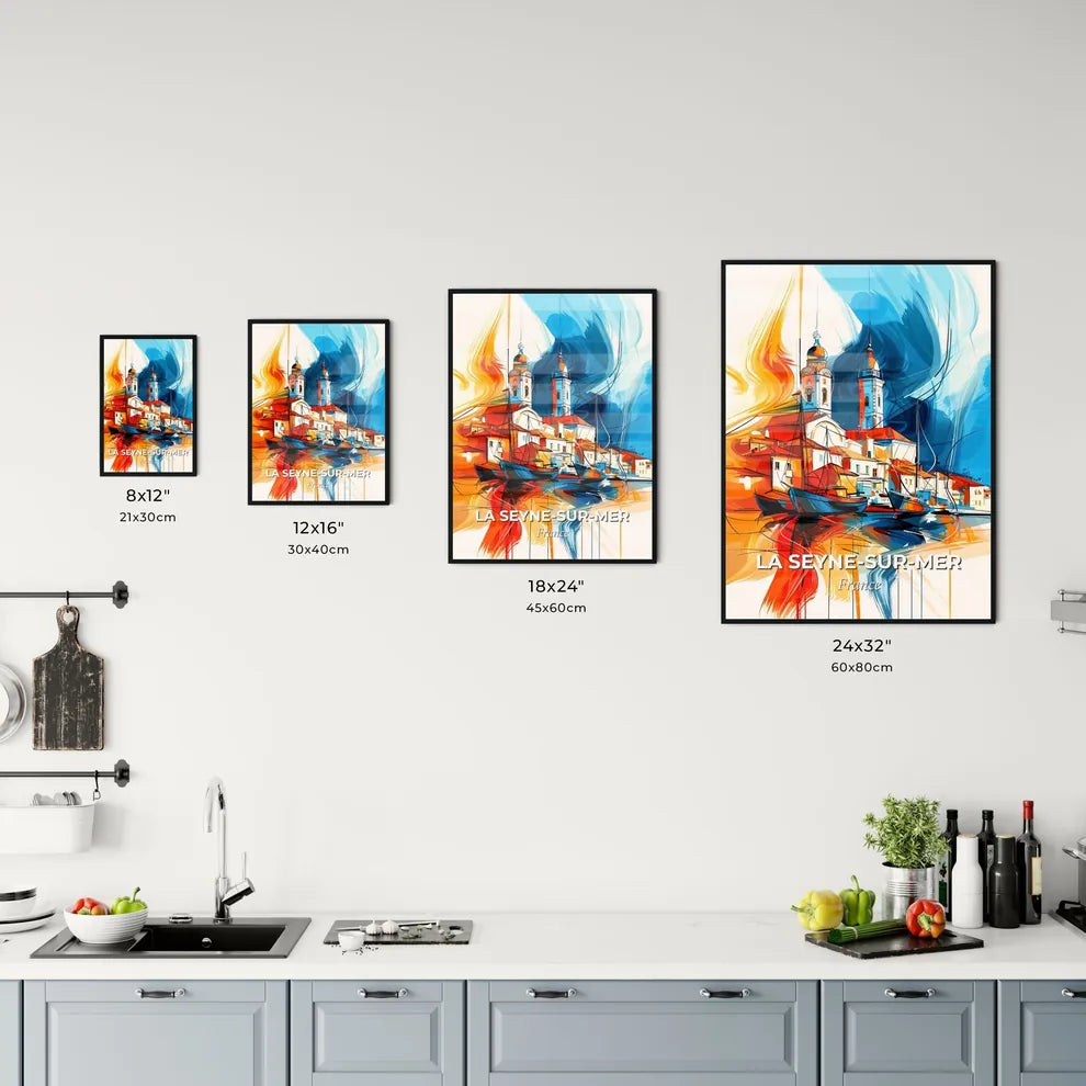 Vibrant La Seyn Kitchen Art