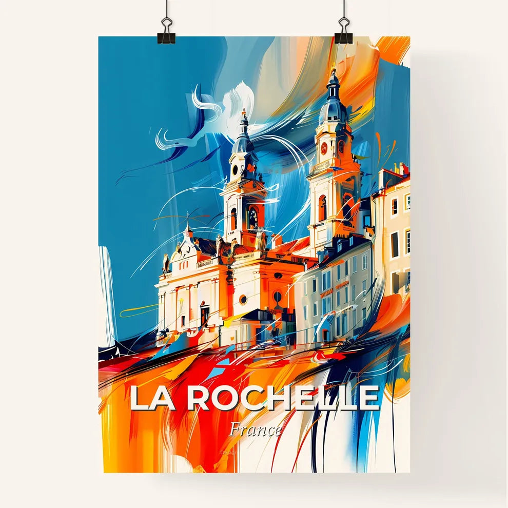 Vibrant La Rochelle, France Poster