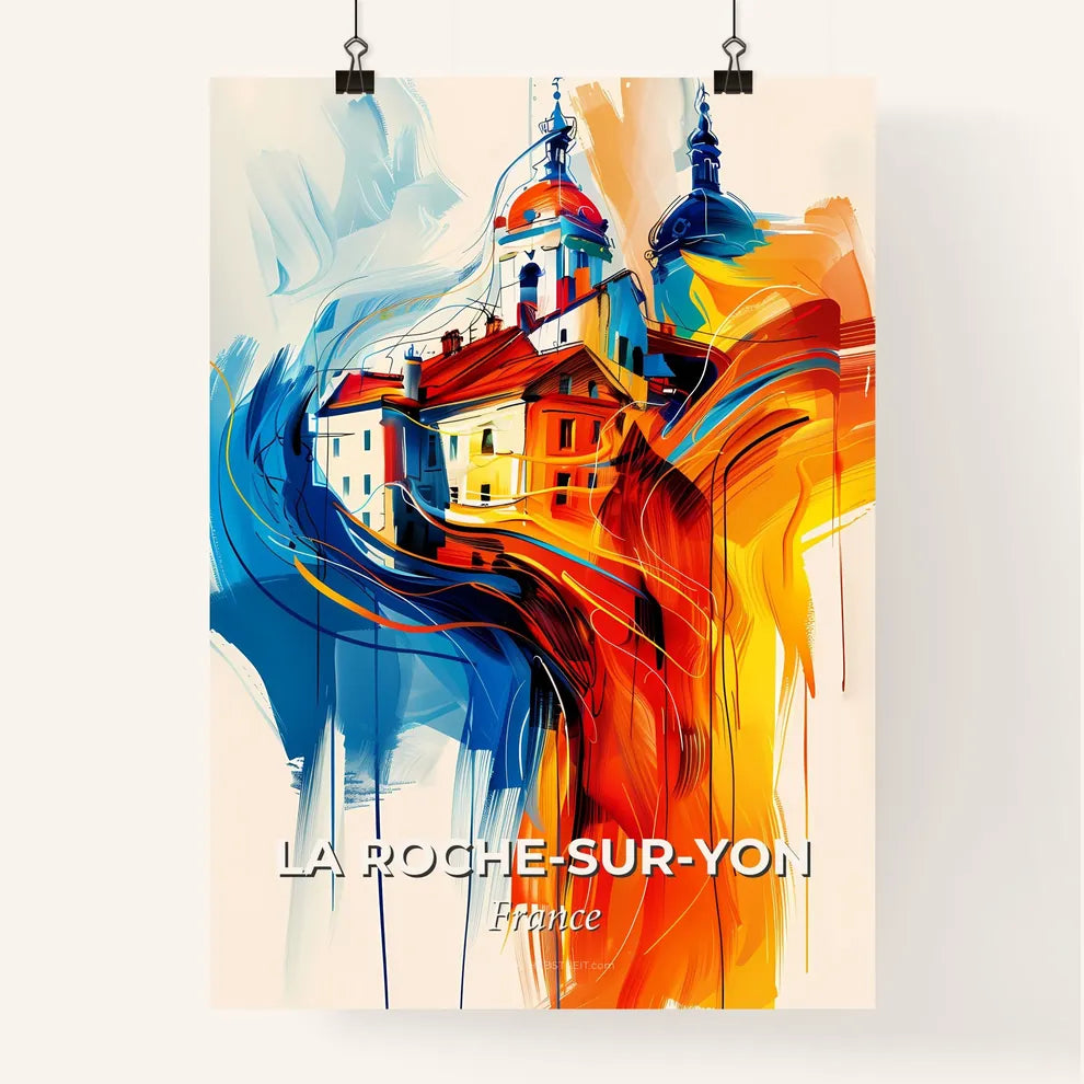 Vibrant La Roch Poster