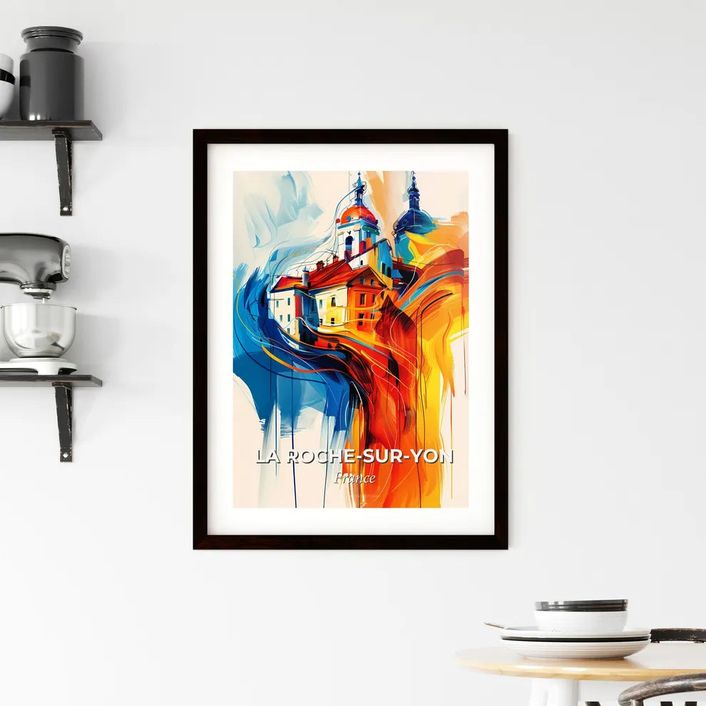 Vibrant La Roch Framed Print