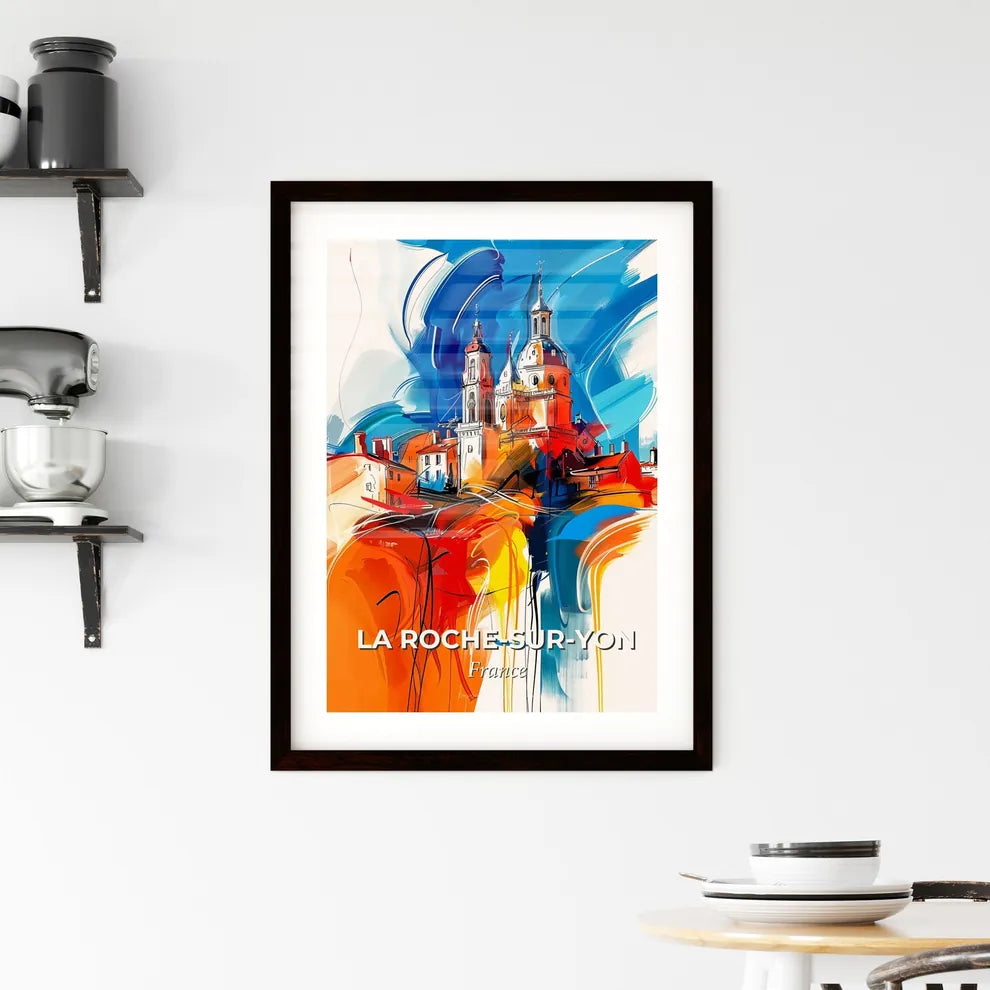 Vibrant La Roch Framed Print