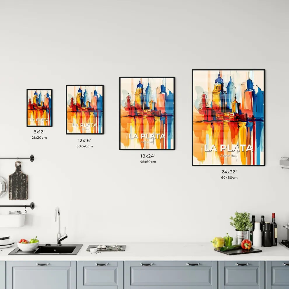 Vibrant La Plata, Argentina Kitchen Art