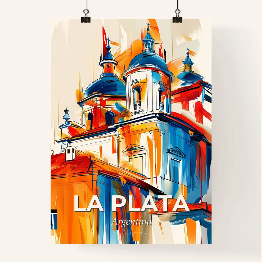 Vibrant La Plata, Argentina Poster