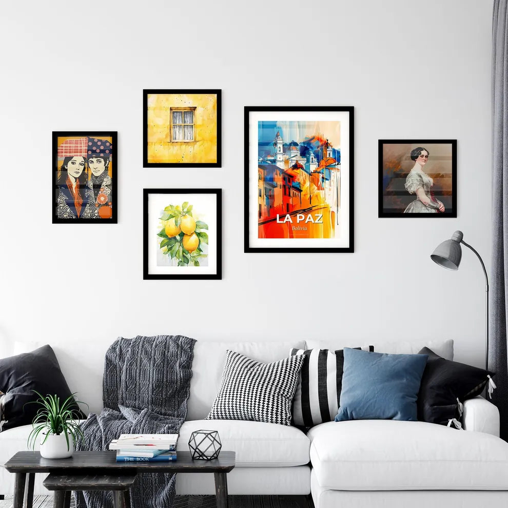 Vibrant La Paz, Bolivia Wall Art Collection