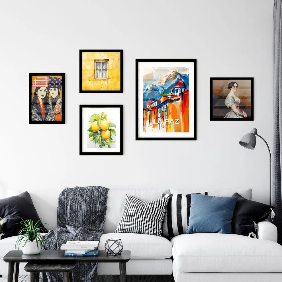 Vibrant La Paz, Bolivia Wall Art Collection
