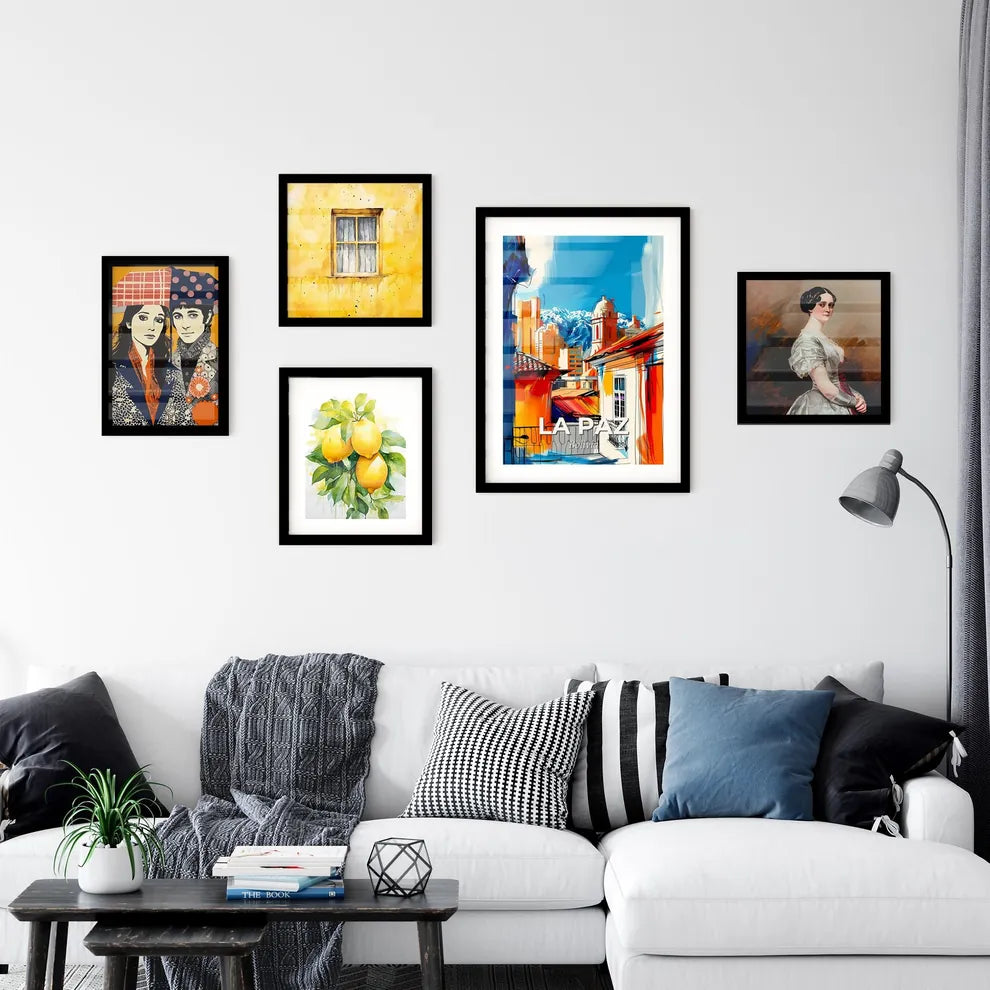 Vibrant La Paz, Bolivia Wall Art Collection