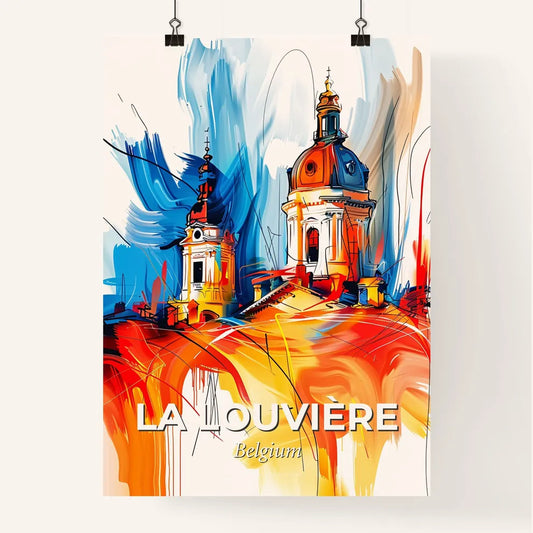 Vibrant La Louvière, Belgium Poster