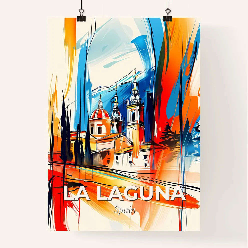 Vibrant La Laguna, Spain Poster