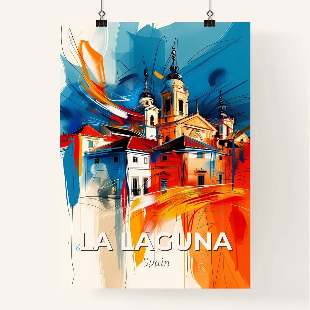 Vibrant La Laguna, Spain Poster