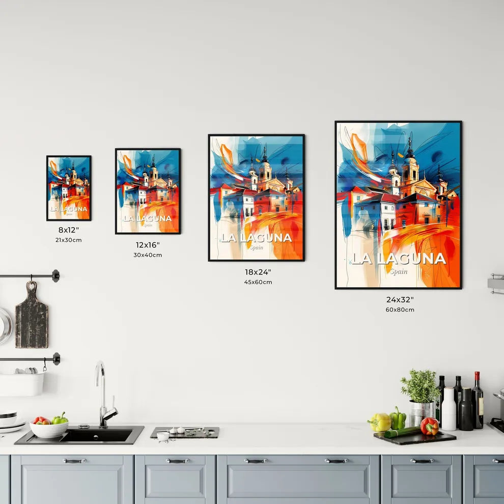 Vibrant La Laguna, Spain Kitchen Art