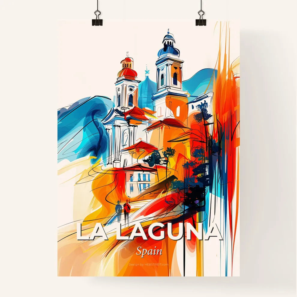 Vibrant La Laguna, Spain Poster
