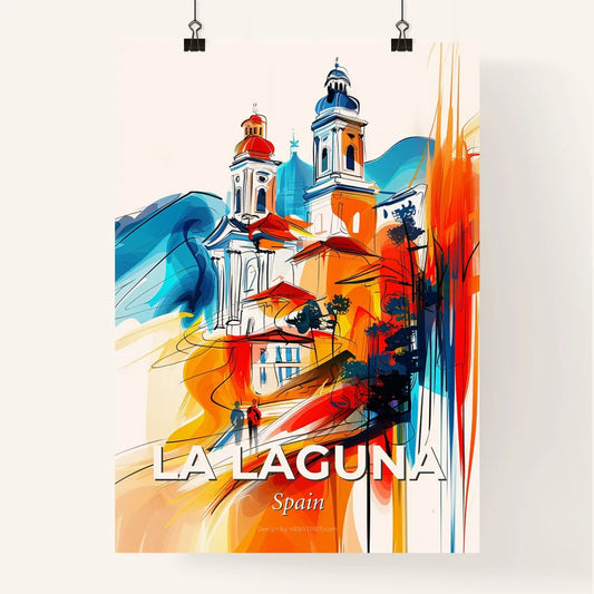 Vibrant La Laguna, Spain Poster