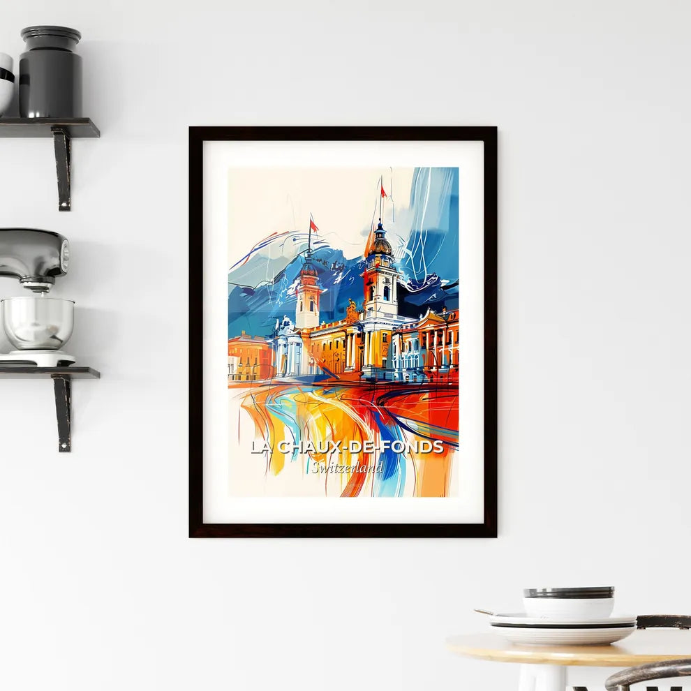 Vibrant La Chau Framed Print