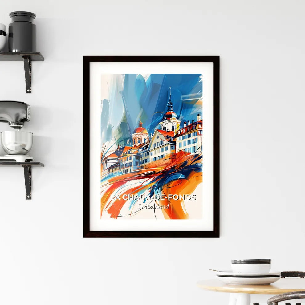 Vibrant La Chau Framed Print