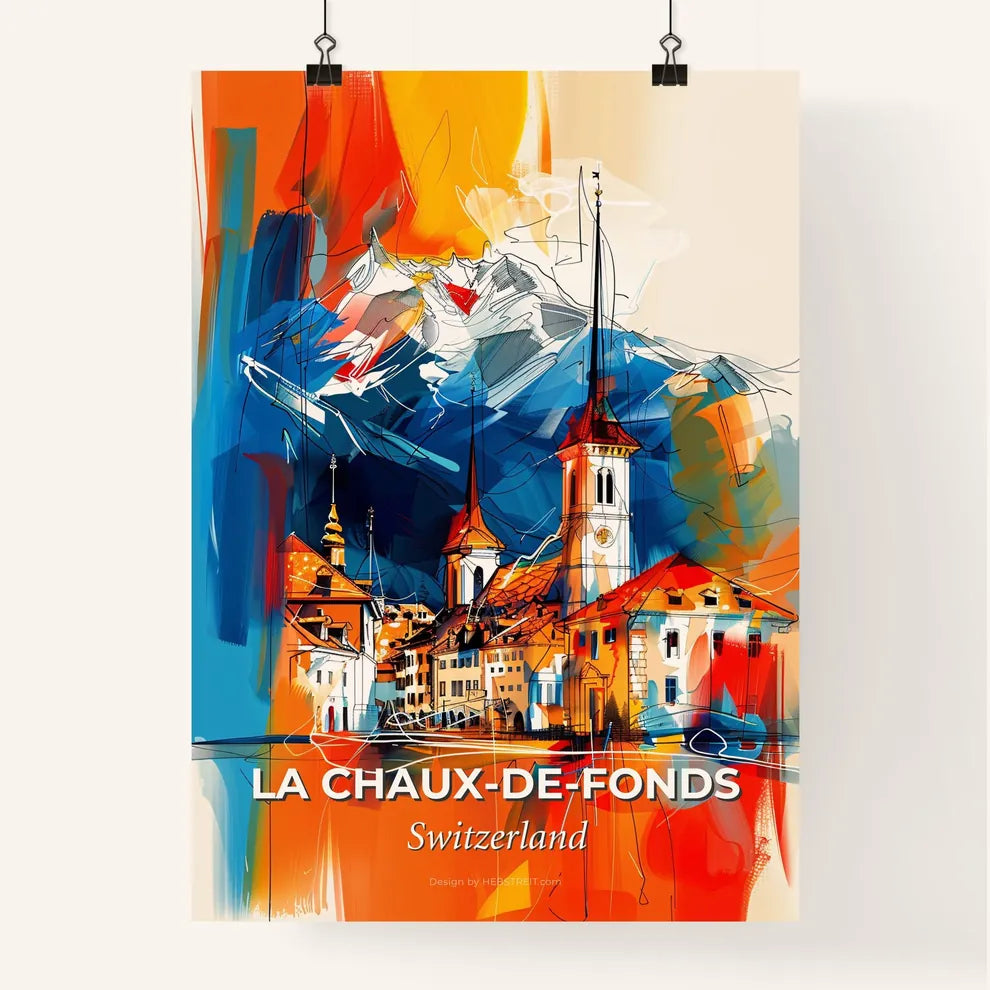 Vibrant La Chau Poster