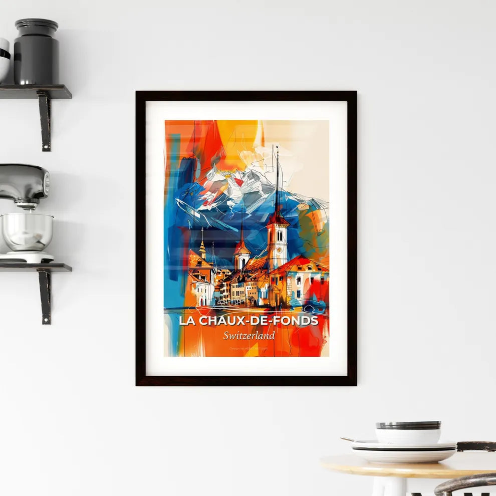 Vibrant La Chau Framed Print