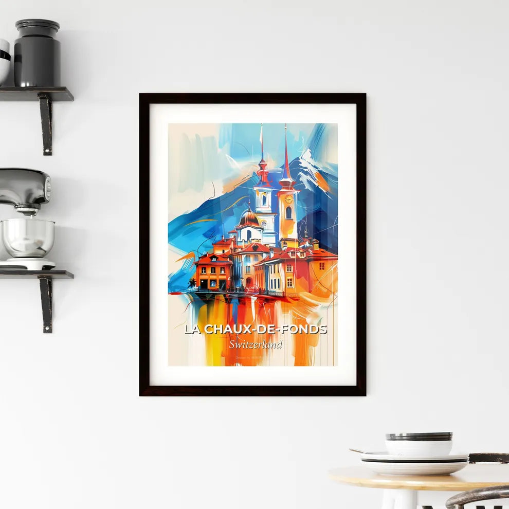 Vibrant La Chau Framed Print