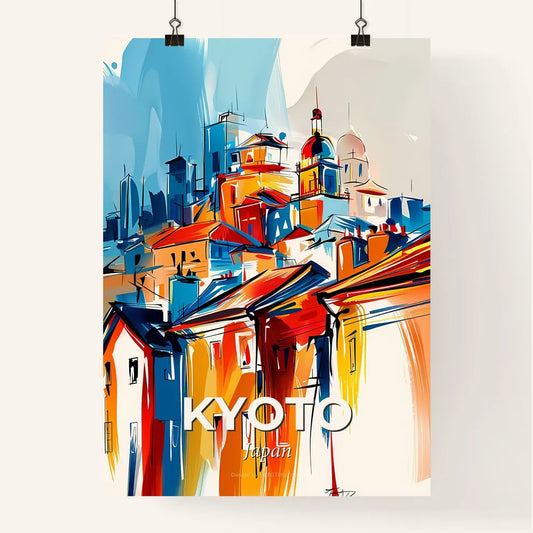 Vibrant Kyoto, Japan Poster