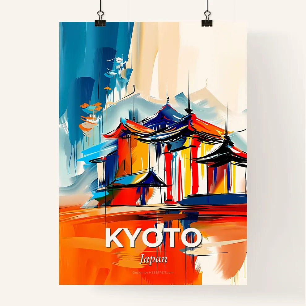Vibrant Kyoto, Japan Poster