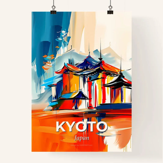 Vibrant Kyoto, Japan Poster