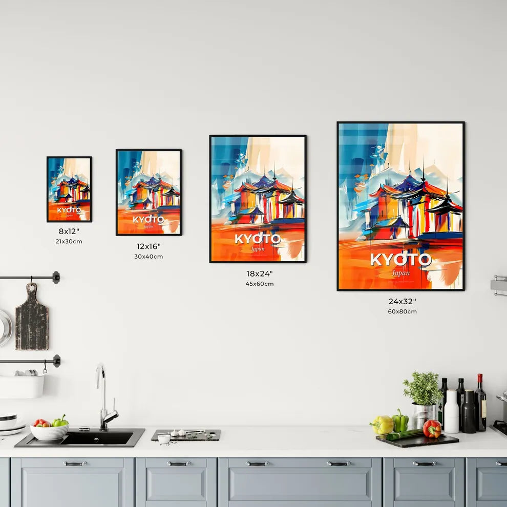 Vibrant Kyoto, Japan Kitchen Art