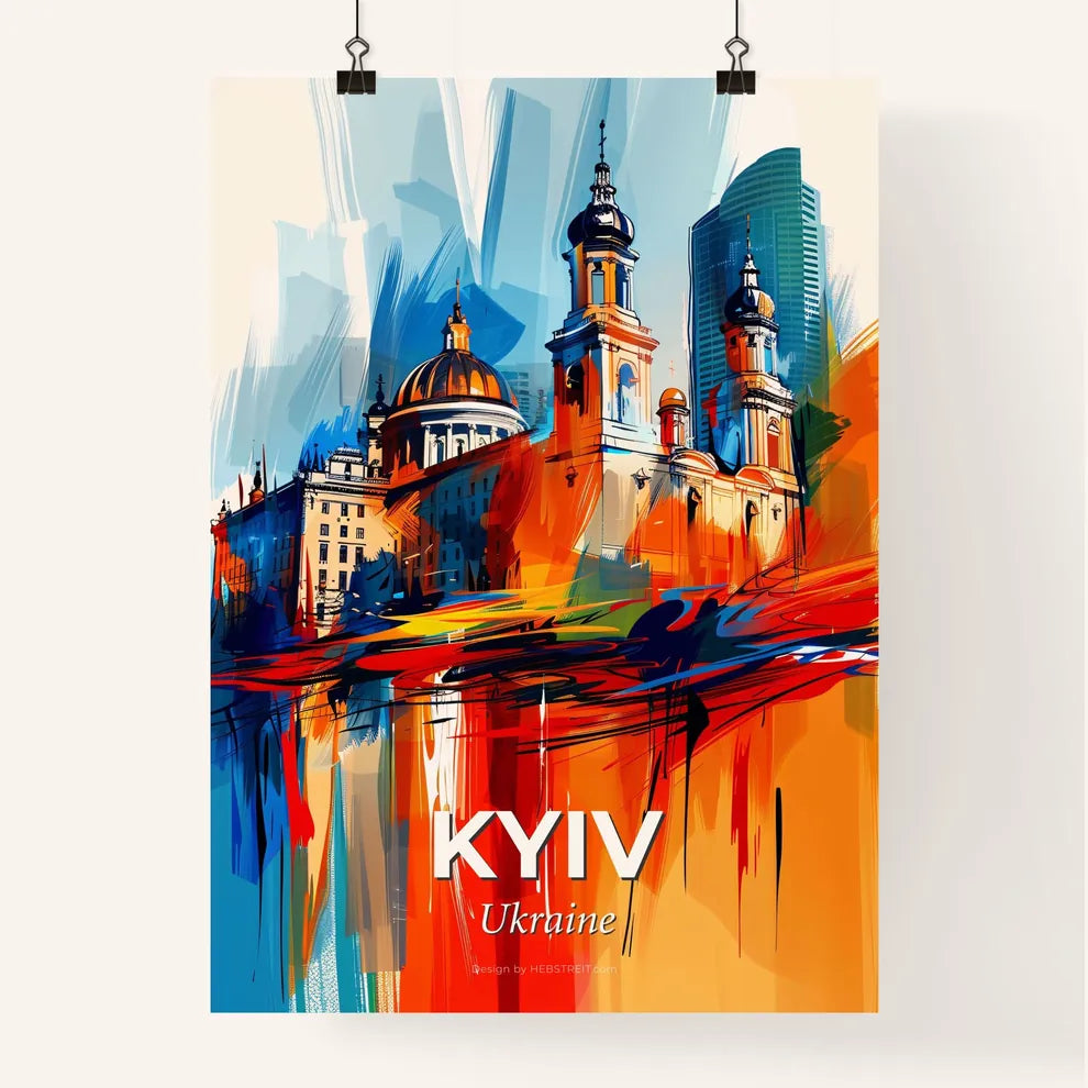 Vibrant Kyiv, Ukraine Poster