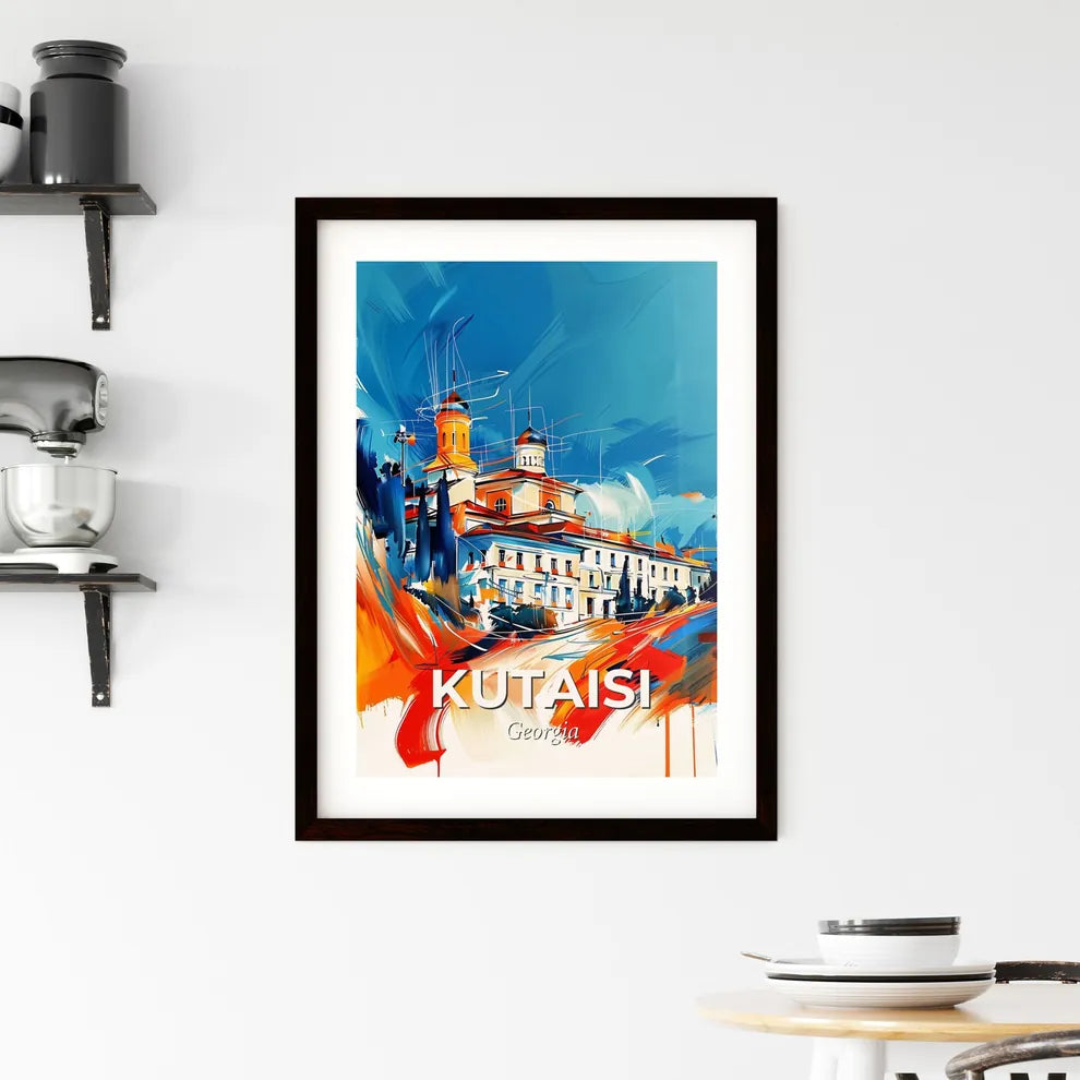 Vibrant Kutaisi, Georgia Framed Print