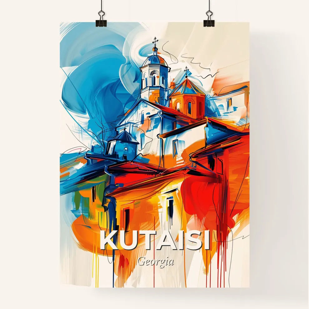 Vibrant Kutaisi, Georgia Poster