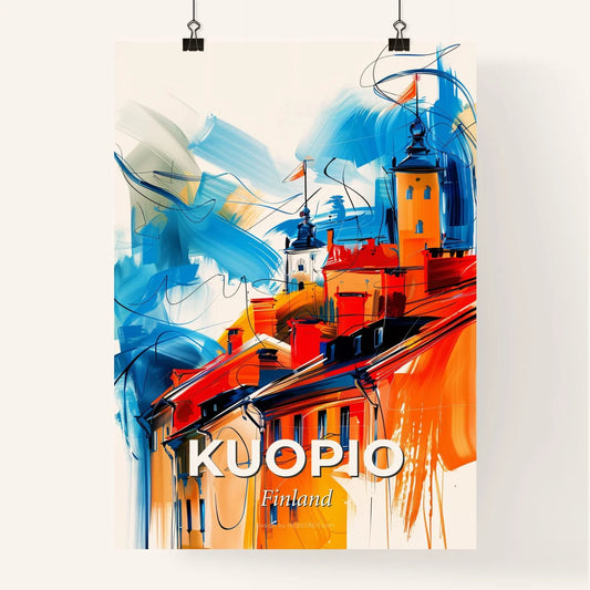 Vibrant Kuopio, Finland Poster