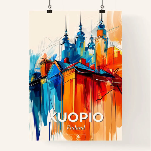 Vibrant Kuopio, Finland Poster