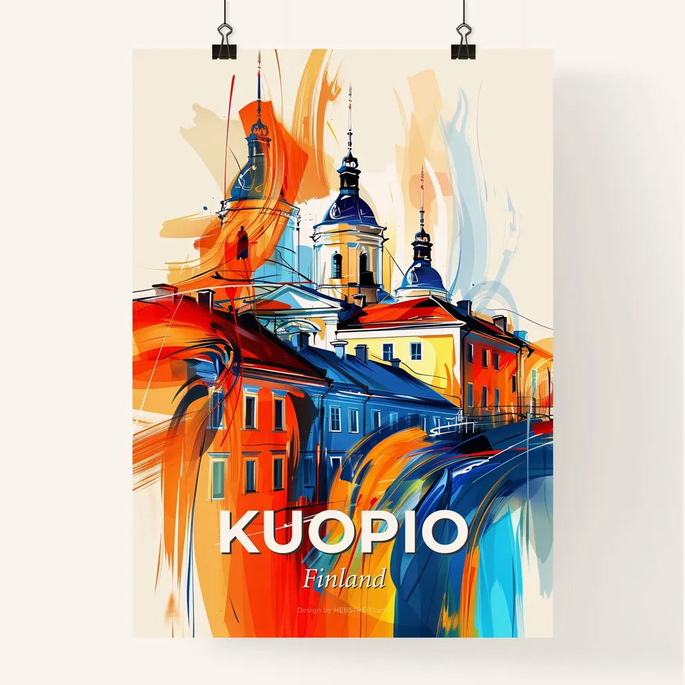 Vibrant Kuopio, Finland Poster